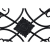 32" Hanging Flower Scroll Metal Wall Art Decor, Living Room Wall Decor