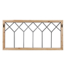 Wood Window Frame Wall Decor Hanging Distressed White Farmhouse Decor