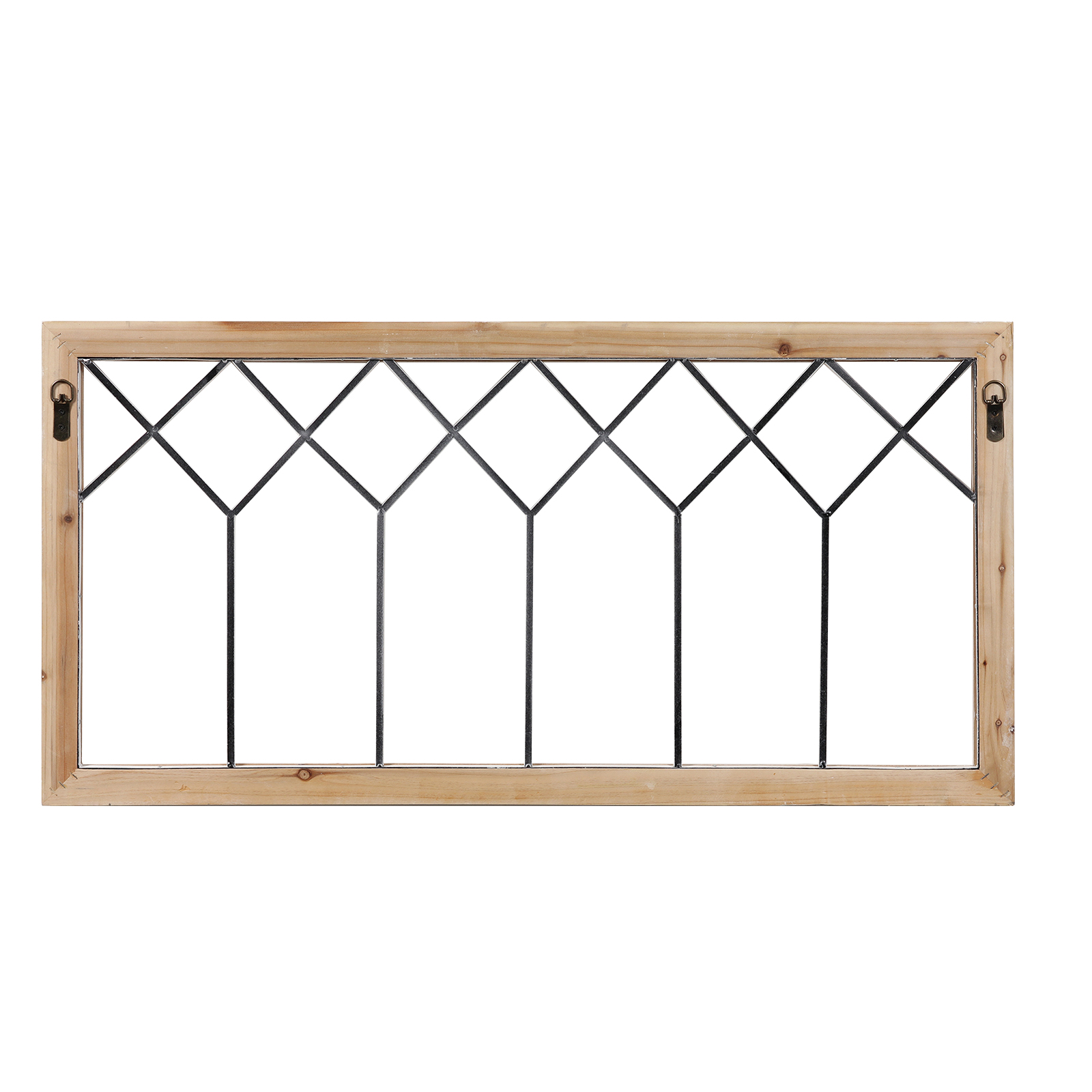 Wood Window Frame Wall Decor Hanging Distressed White Farmhouse Decor