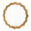 Wall Mirror Rattan Mirror Decor Round Boho Mirror 24in