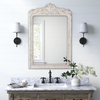 Vintage Wooden Framed Mirrors for Wall Decor 24" x 36" Traditional Wall Mirrors