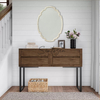 Vintage Sculpted Oval Mirrors for Wall Decor
