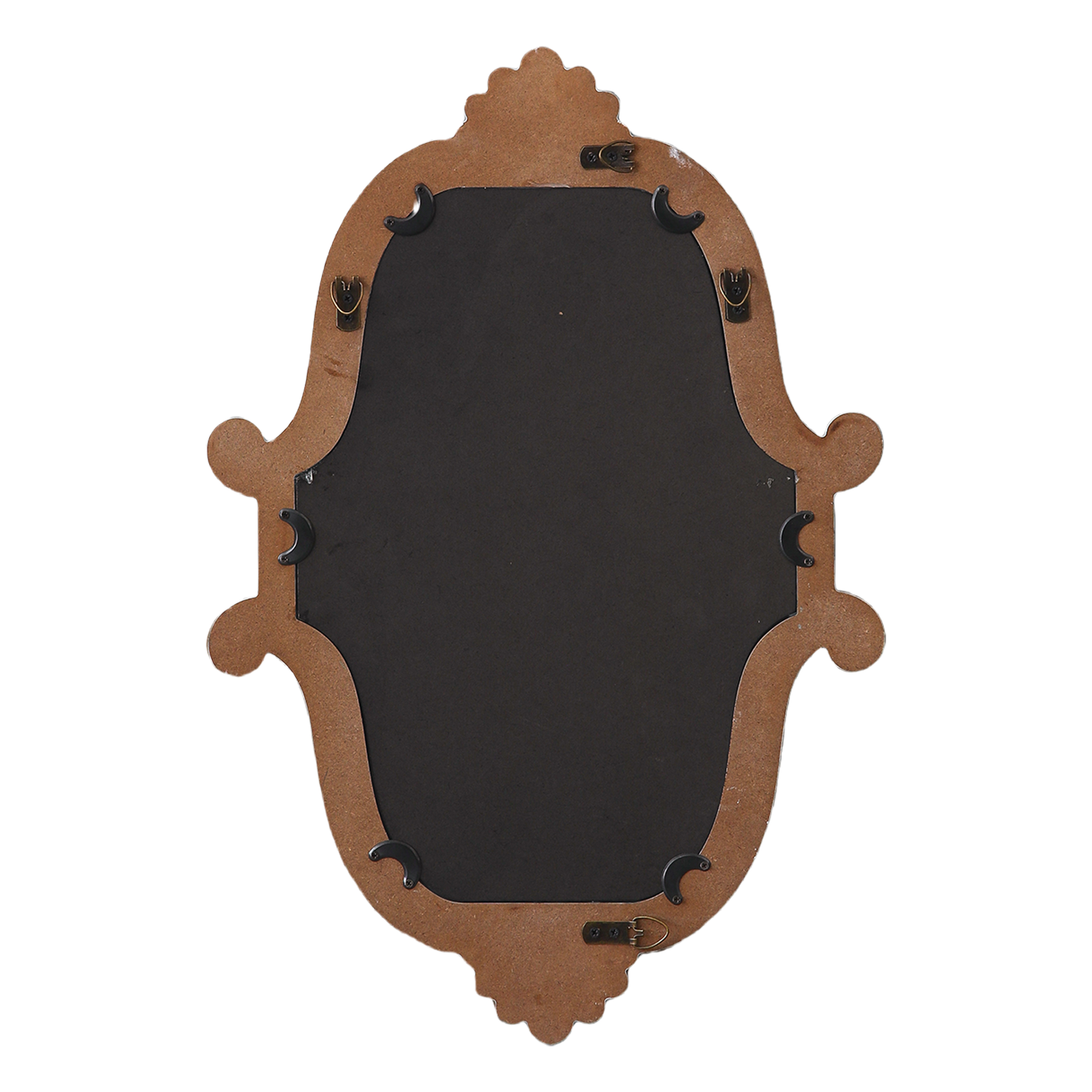 Sintosin Rustic Distressed Wood Framed Mirrors for Wall Decor 16 x 23 inch