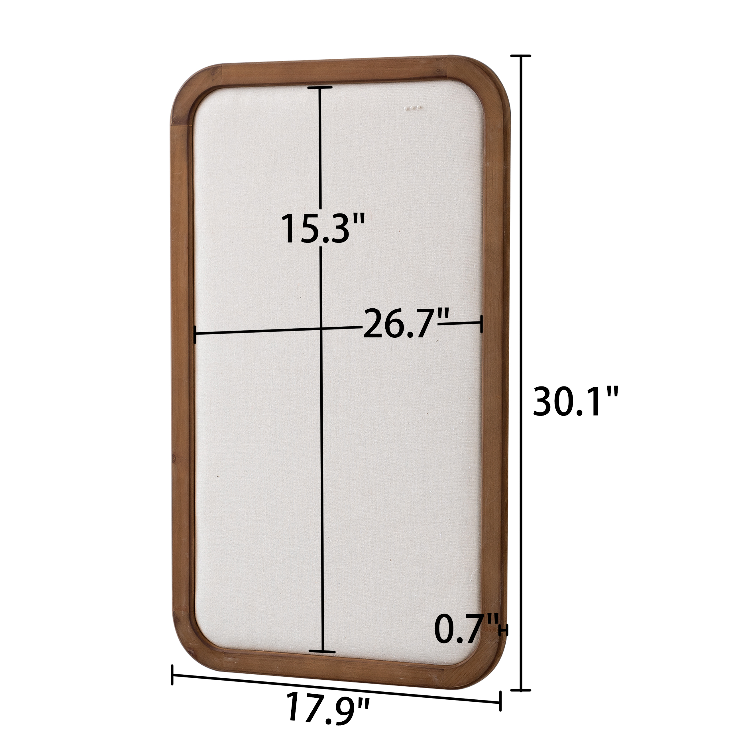 Farmhouse Bulletin Boards for Walls Decorative Hanging Pin Board 30"