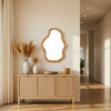 Rattan Mirror Decor Bathroom Boho Mirror 24