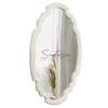 Vintage Sculpted Oval Mirrors for Wall Decor
