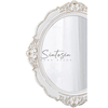 Vintage Oval Wall Mirror 21 x 24 inch