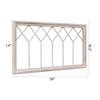 Wood Window Frame Wall Decor Hanging Distressed White Farmhouse Decor