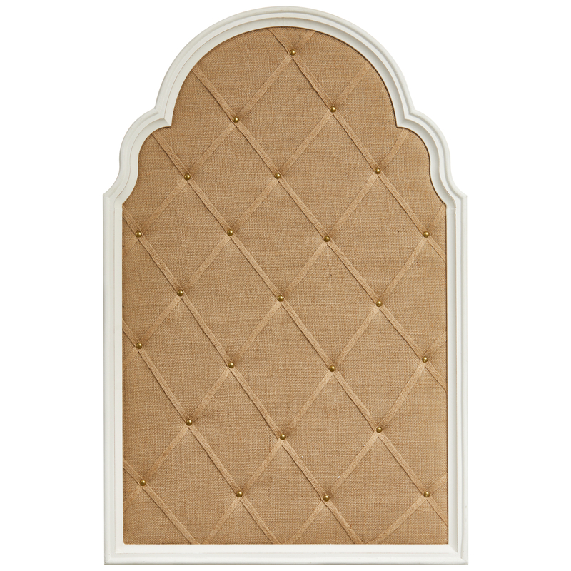 Arched Bulletin Board 36" for Walls Decorative Hanging Message Board Home Decor