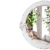 Rustic Round Mirrors for Wall Decor 20 Inch