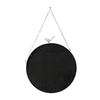 Large Round Mirrors for Wall Decor 19 Inch Rustic Distressed White