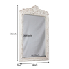 Vintage Wooden Framed Mirrors for Wall Decor 24" x 36" Traditional Wall Mirrors