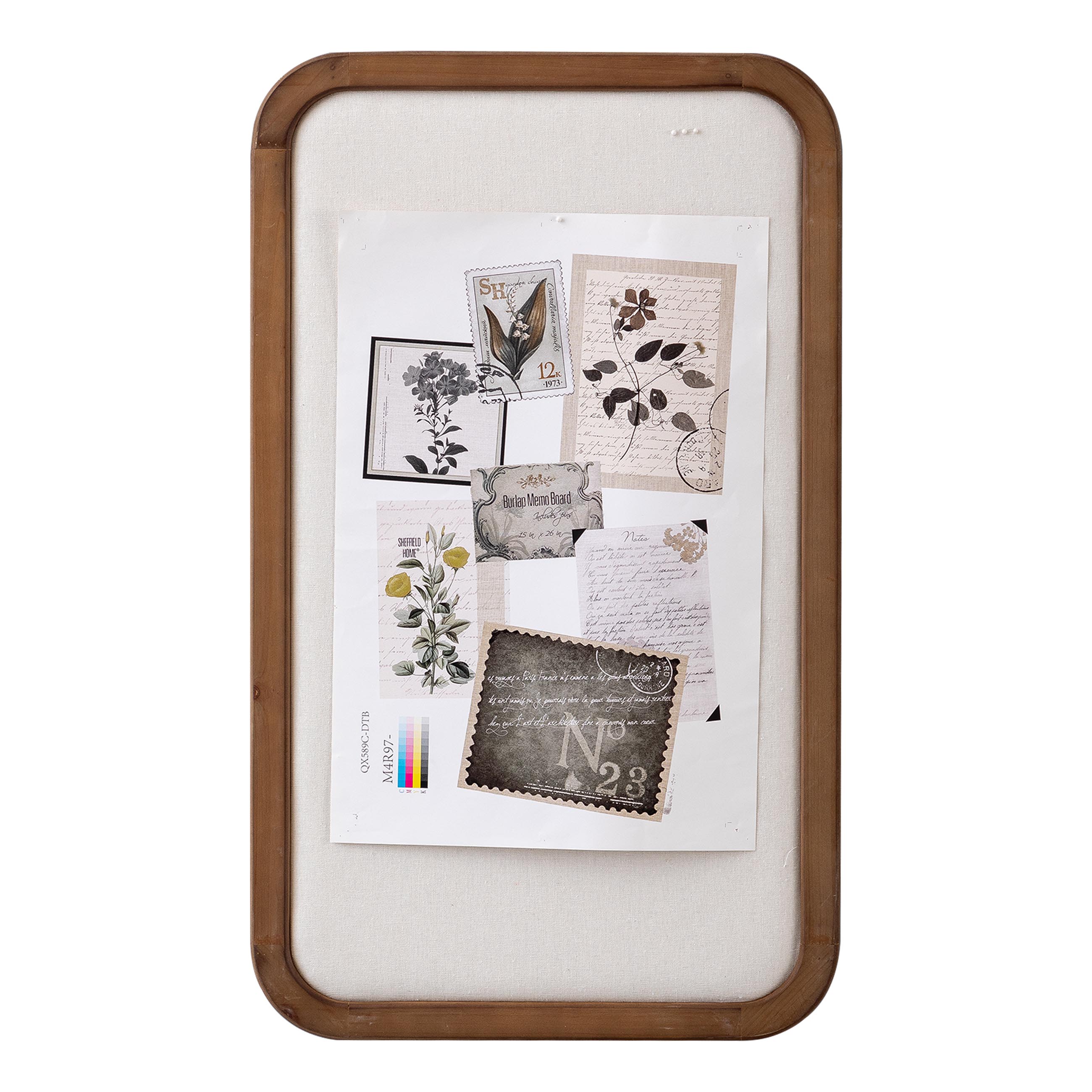 Farmhouse Bulletin Boards for Walls Decorative Hanging Pin Board 30"