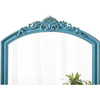 Rustic Blue Arched Wall Mirror 23 x 30 Inch