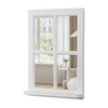 Rustic Window Mirrors with Shelf for Wall Decor 16 X 23 Inch