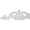 Rustic Wood Scroll Wall Decor, 35x10 Over The Door Decor
