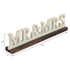 Vintage Mr and Mrs Sign for Wedding Table Decor 16 inches