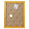 21x27 Large Farmhouse Burlap Pin Board, Wood Framed Bulletin Board