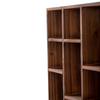 Rustic Brown 9-Cube Shelves for Wall Floating Shelves