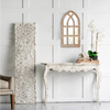 Small Rustic Arched Window Mirrors for Wall Decor 8 X 16 Inch