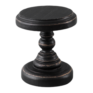 Wood Display Riser, Rustic Small Pedestal Stand/Planter Stands