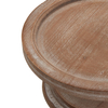 Round Wood Cake Stand, Farmhouse Risers for Display Decorative