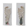 Wood White Wall Sconce 