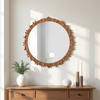 n Round Wall Mirror, 23.8"