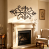 Wrought Iron Wall Decor 45" x 18"
