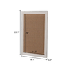 Wood Framed Cork Board Bulletin Boards for Walls