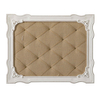 Rustic Framed Bulletin Board, Fabric Pin Boards for Walls 25" × 19.7"