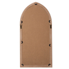 Farmhouse White Arched Window Mirrors for Wall Decor 18 X 36 Inch