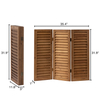 Wood Room Dividers 2.6ft