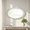 Vintage Oval Wall Mirror Decorative 30 x 18 inch