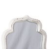 Vintage Small Scalloped Wall Mirror Decorative 16" x 12"