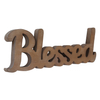 Farmhouse Blessed Signs for Home Decor 15 inches