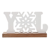 Farmhouse Noel Christmas Joy Decor for Tabletop 10 inches