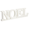 Rustic Noel Signs for Christmas Home Decor 16 Inch, White