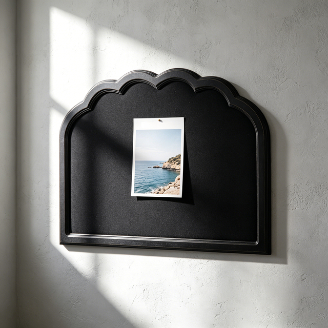Black 18 × 24 Inches Push Pin Boards for Walls