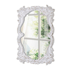 Vintage Oval Wall Mirror with Wavy Edge