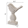 Farmhouse Small Bird Figurines Home Decor for Shelf 6 X 8 Inch