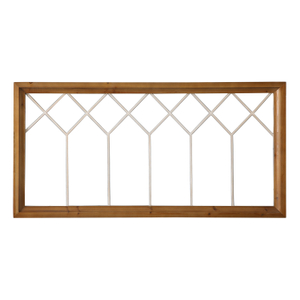 Rectangular Brown Framed Wall Decor