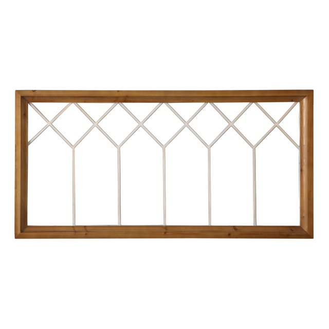 Rectangular Brown Framed Wall Decor