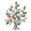 Decorative Small Metal Leaf Wall Decor 16 X 12 Inch