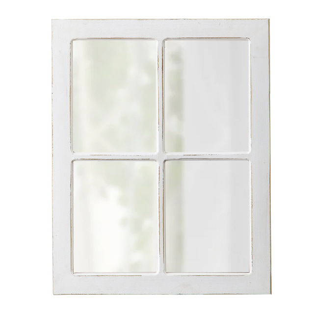 Rustic Window Mirrors for Wall Decor 18 X 23 Inch