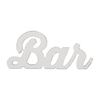 Rustic Coffee Bar Signs for Home Bar 9 Inch, Distressed White