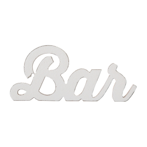Rustic Coffee Bar Signs for Home Bar 9 Inch, Distressed White