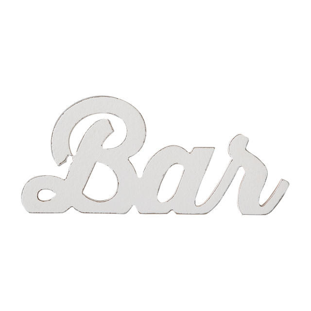 Rustic Coffee Bar Signs for Home Bar 9 Inch, Distressed White