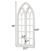  Large Rustic Arch Window Frame Wall Decor 50 X 23 Inches