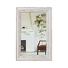 Large Vintage Mirrors for Wall 24 x 36 inches, Distressed White